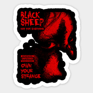 BLACK SHEEP Sticker