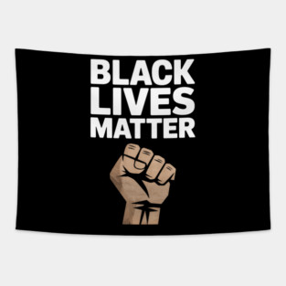 Black Lives Matter BLM Human Rights Black History Month Tapestry