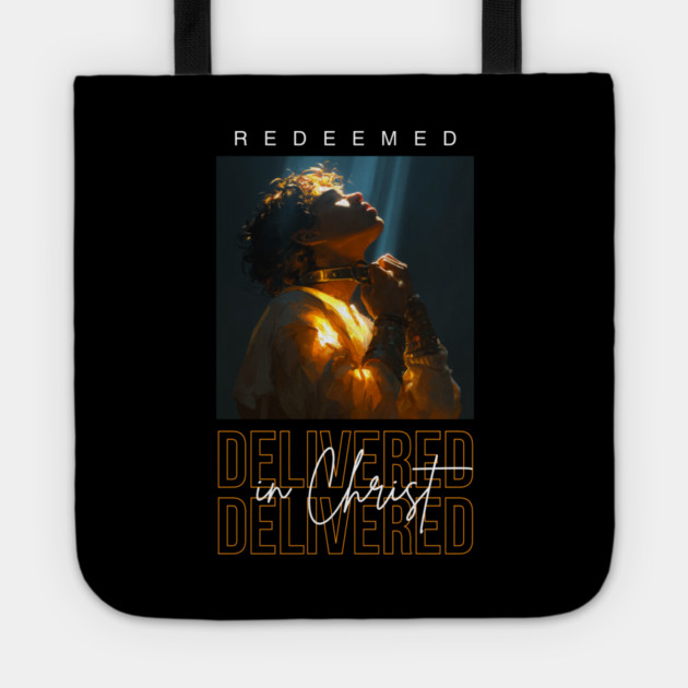 Delivered in Christ Tote by Simon's Store 7