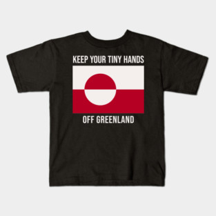 Hands Off Greenland Kids T-Shirt