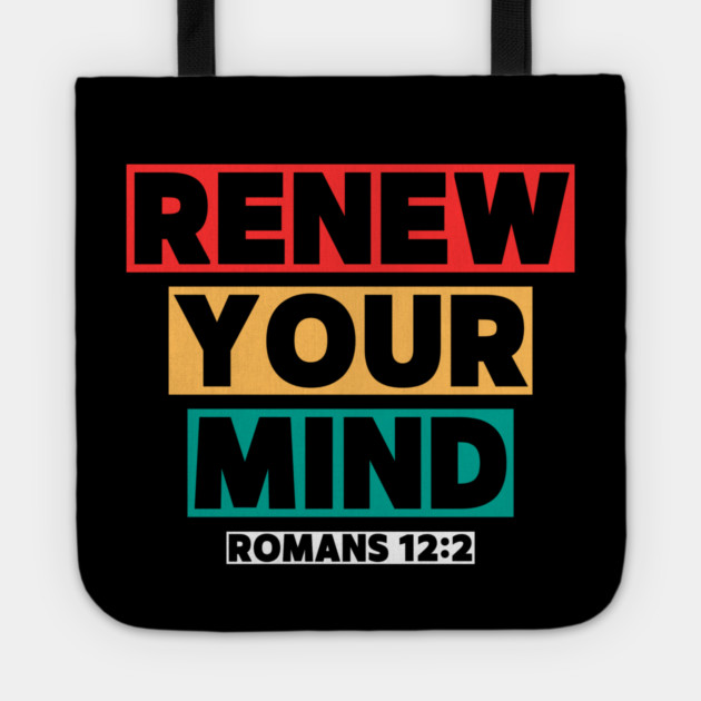 Renew Your Mind Tote by Simon's Store 7
