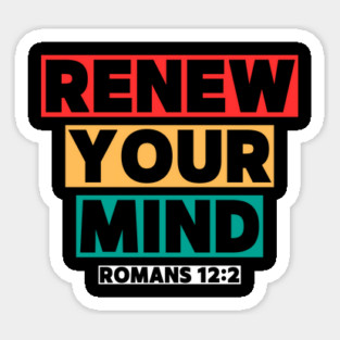 Renew Your Mind Magnet