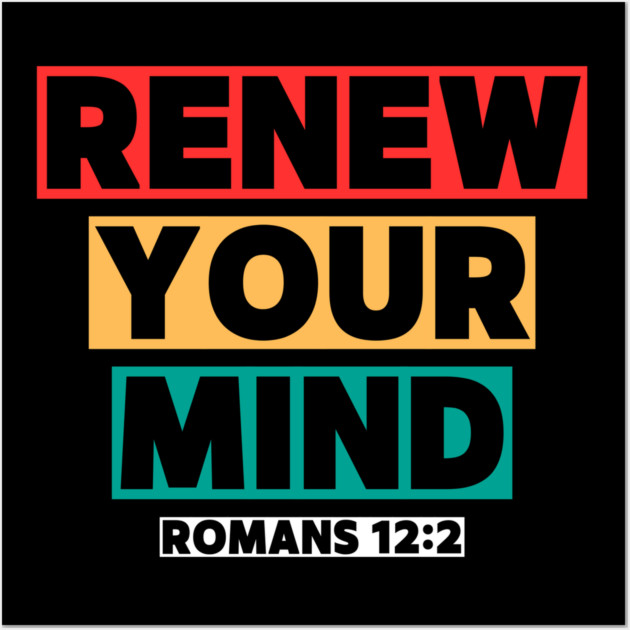 Renew Your Mind Wall Art by Simon's Store 7
