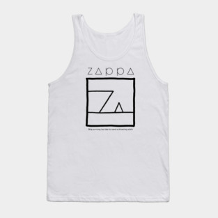 Frank Zappa: Ship Arriving Too Late To Save A Drowning Witch Tank Top