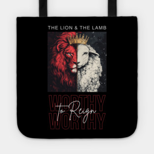 The Lion and the Lamb Tote