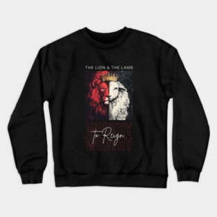 The Lion and the Lamb Crewneck Sweatshirt