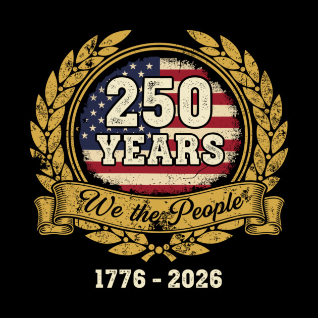 250 Years We The People Patriotic USA Independence Anniversary by Chi's Store 1