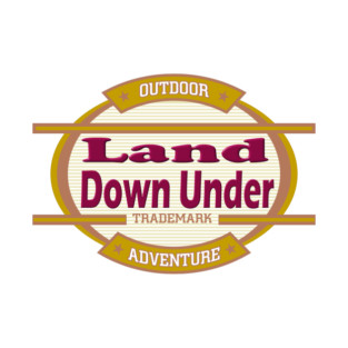 Land Down Under tee-shirt and stickers T-Shirt