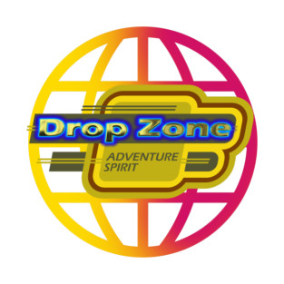 Drop Zone Tee-shirt and Stickers T-Shirt