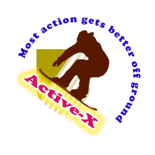 Active-X tee-shirt and stickers T-Shirt