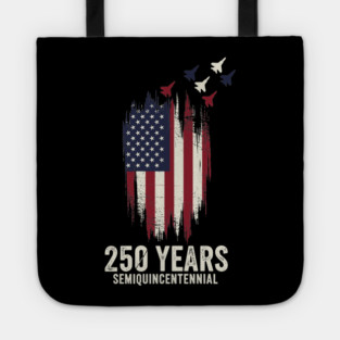 250 Years Semiquincentennial Patriotic USA Independence Tote