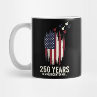 250 Years Semiquincentennial Patriotic USA Independence Mug