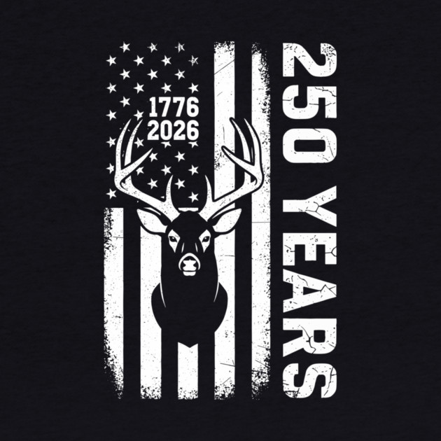 250 Years Patriotic Deer Hunting USA Independence by Chi's Store 1