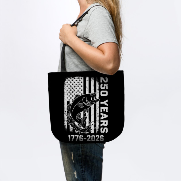 250 Years Patriotic Fishing USA Bass Independence by Chi's Store 1