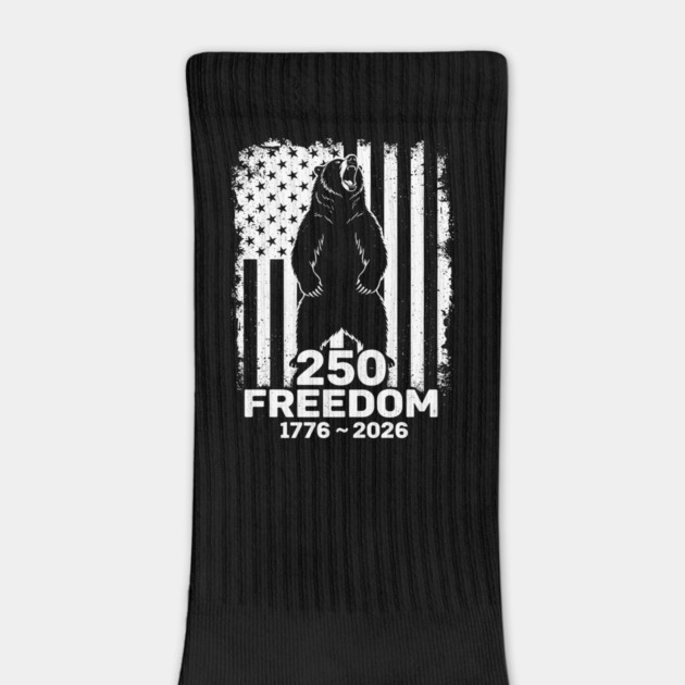 250 Years of Freedom Patriotic Bear USA Independence by Chi's Store 1