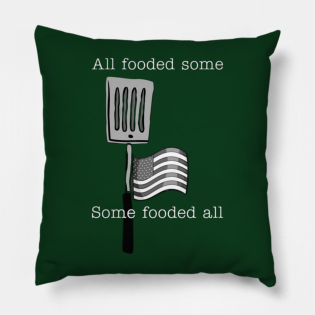 All fooded some Pillow by Lou Johnson