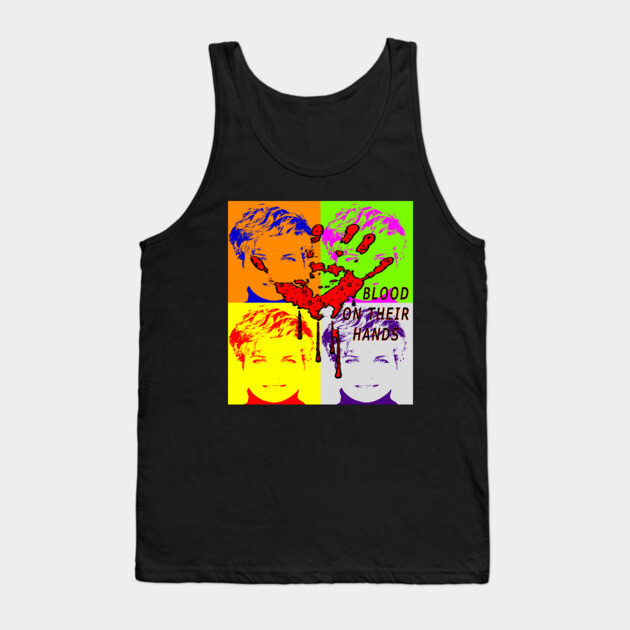 Diana Blood On Their Hands Tank Top by Badsy