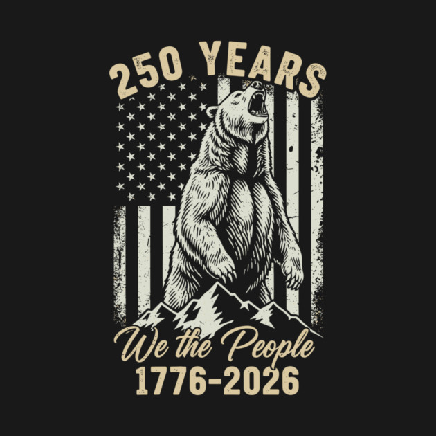 250 Years We The People Patriotic Bear Freedom USA by Chi's Store 1