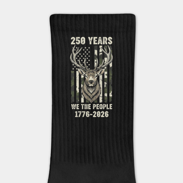 250 Years We The People Patriotic Deer Hunting Camo USA by Chi's Store 1