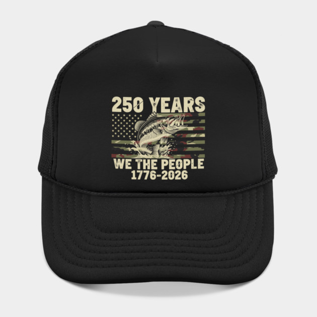 250 Years We The People Patriotic Fishing Camo Bass USA by Chi's Store 1