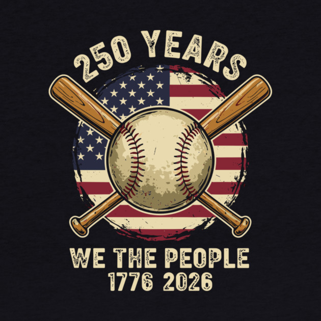 250 Years Patriotic Baseball Bats We The People USA 1776 2026 by Chi's Store 1