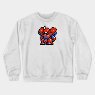 8bit Gerbera Tetra Crewneck Sweatshirt