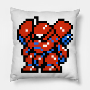 8bit Gerbera Tetra Pillow