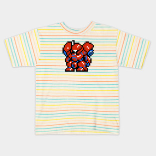8bit Gerbera Tetra Kids T-Shirt