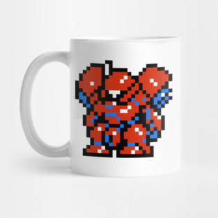 8bit Gerbera Tetra Mug