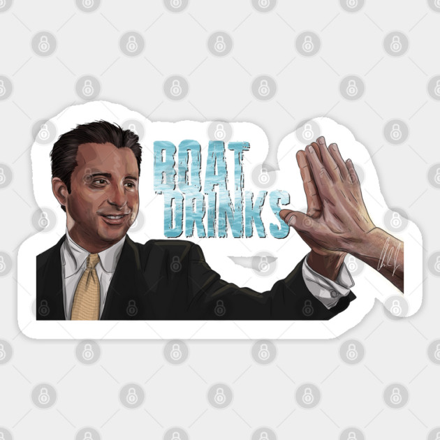 Things to Do in Denver: Boat Drinks Sticker by 51Deesigns