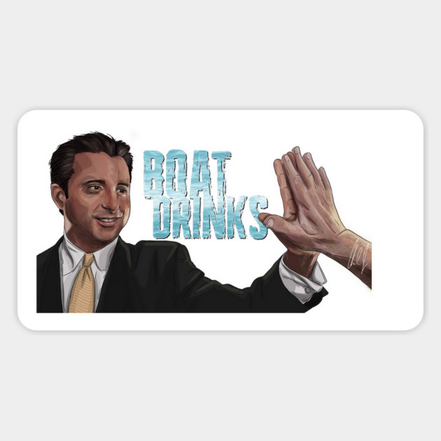 Things to Do in Denver: Boat Drinks Magnet by 51Deesigns