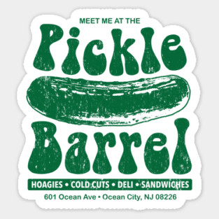 Pickle Barrel Sticker