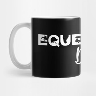 Equestrian Dad (White) Mug