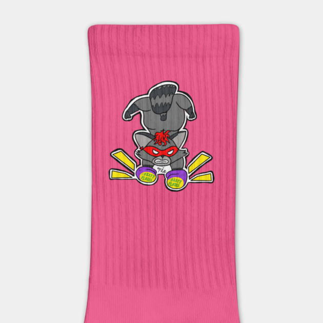 Ninja Raccoon by Lou Johnson