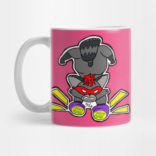 Ninja Raccoon Mug
