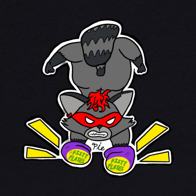 Ninja Raccoon by Lou Johnson