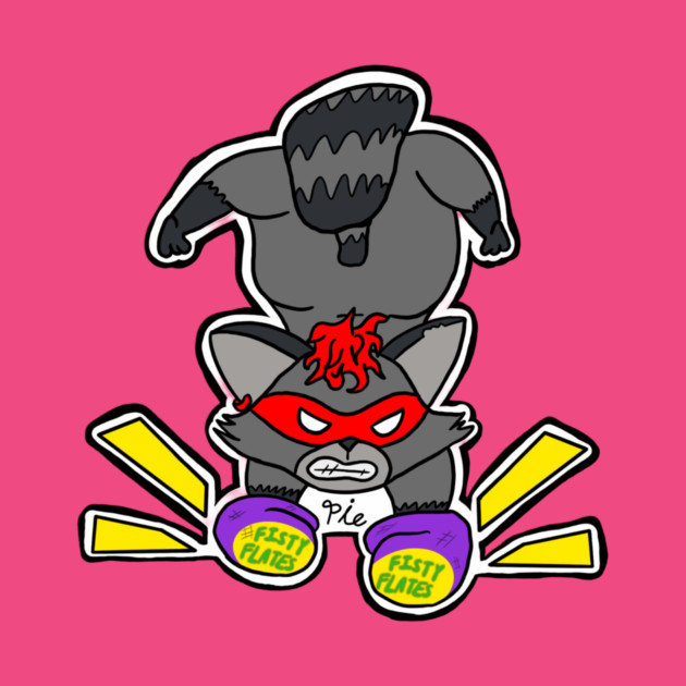 Ninja Raccoon by Lou Johnson