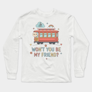 mr rogers Long Sleeve T-Shirt