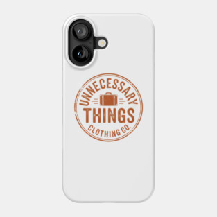 Unnecessary Things - Vintage Phone Case