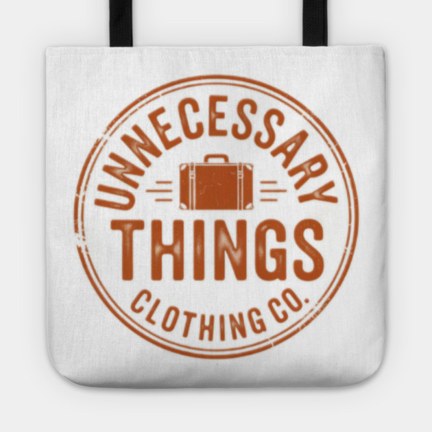 Unnecessary Things - Vintage Tote by Lou Johnson
