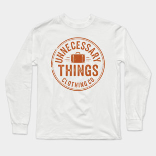 Unnecessary Things - Vintage Long Sleeve T-Shirt