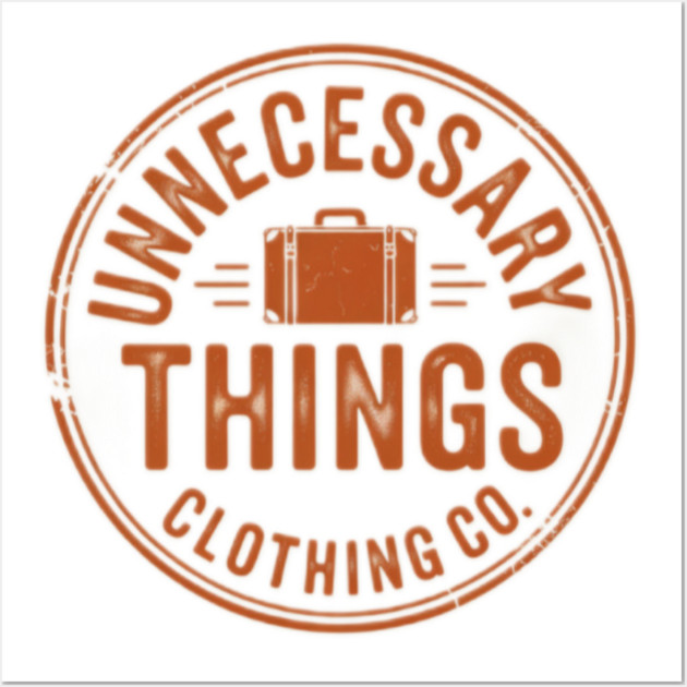 Unnecessary Things - Vintage Wall Art by Lou Johnson