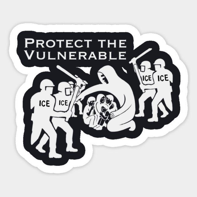 Protect The Vulnerable Sticker by Charles's Store 8