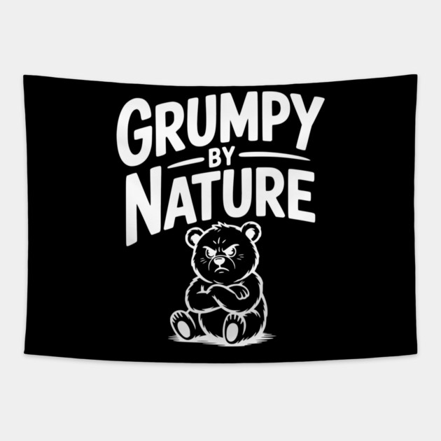 Grumpy by Nature Tapestry by Frank Ring
