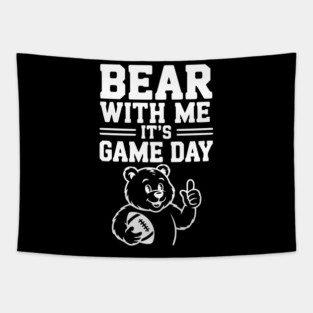 Bear With Me, It’s Game Day Tapestry