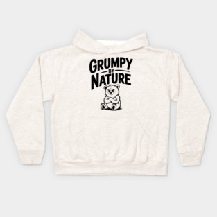 Grumpy by Nature Kids Hoodie