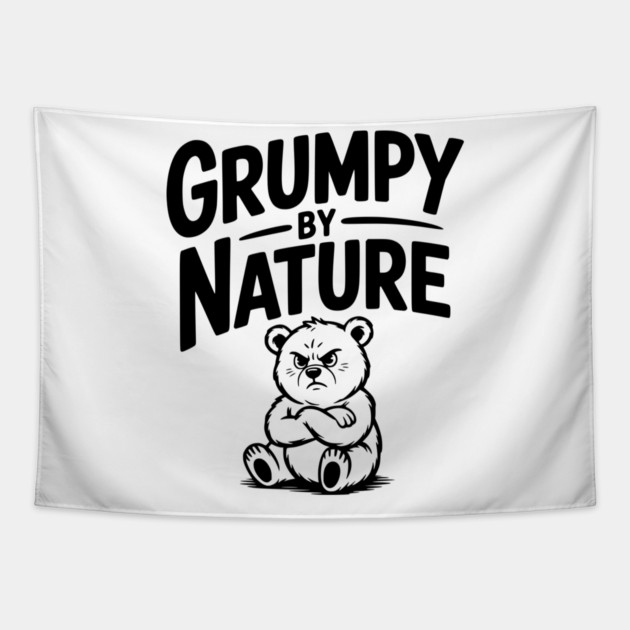 Grumpy by Nature Tapestry by Frank Ring
