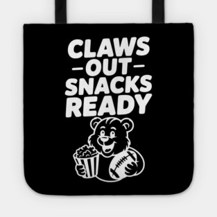Claws Out, Snacks Ready Tote