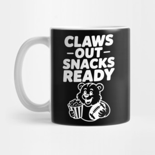 Claws Out, Snacks Ready Mug