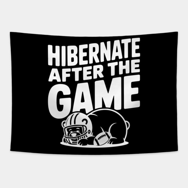 Hibernate After the Game Tapestry by Frank Ring